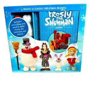 Frosty the Snowman Crochet Kit 12 Christmas Friends NEW